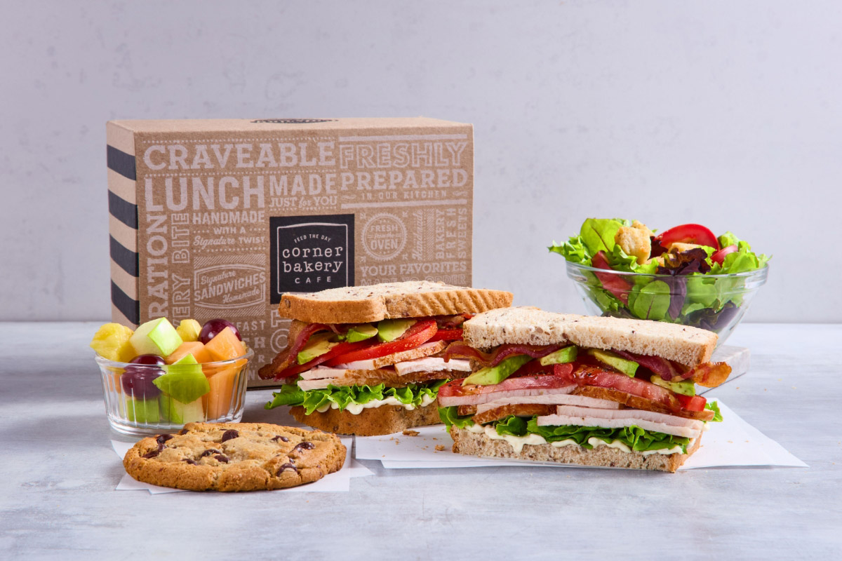 Sandwich Box w/ Salad
